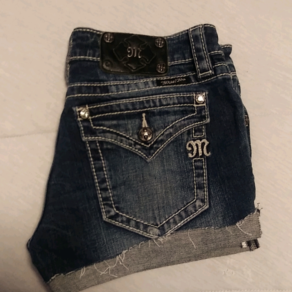 Miss me cut off jean shorts